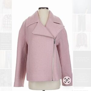 Halogen Pink Wool Jacket